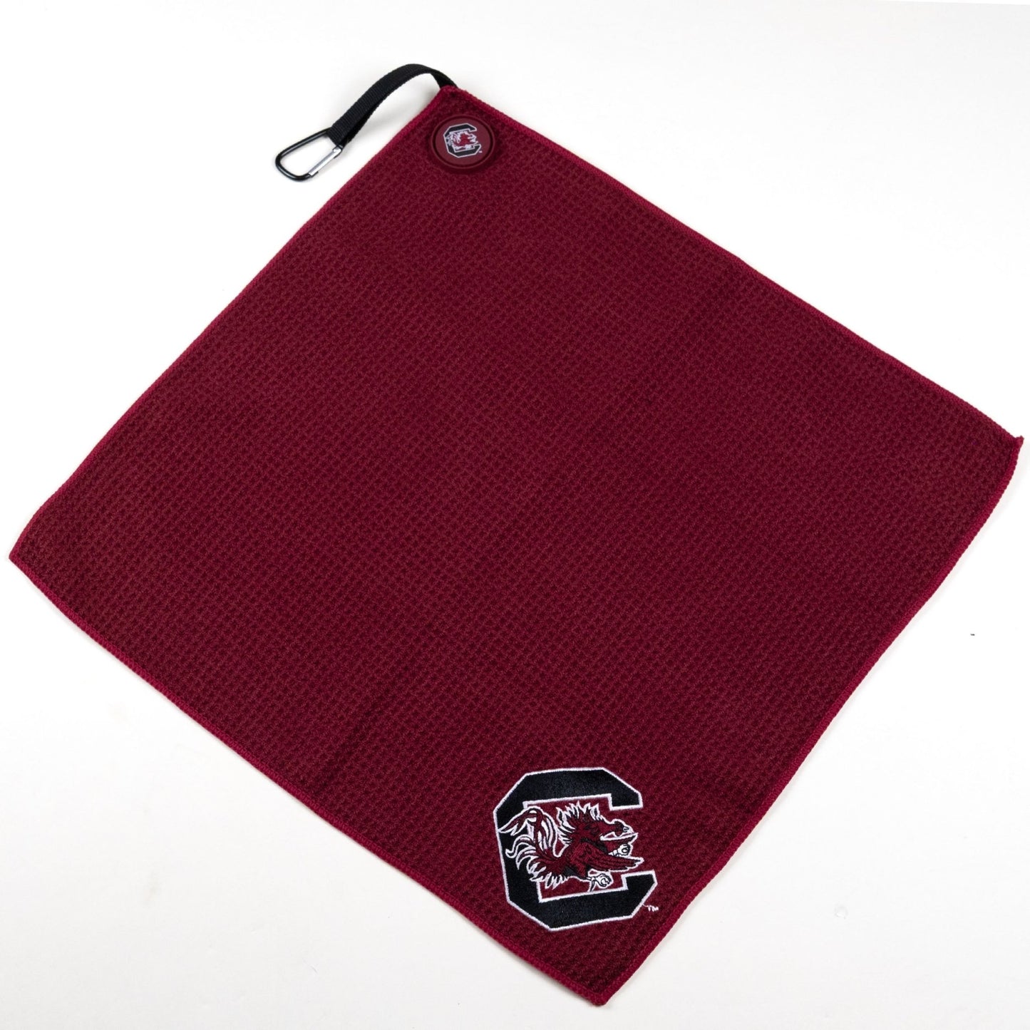 NCAA Team Golf Magnetic Embroidered Golf Towel – 15" x 15" - South Carolina - Club Rehab