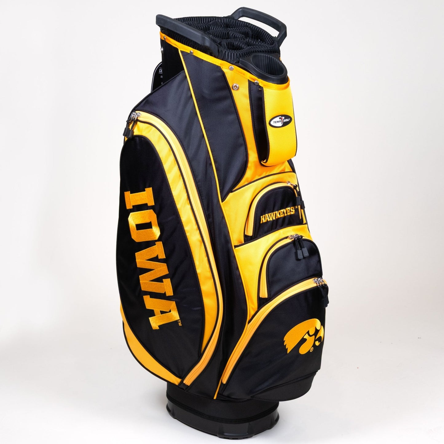 NCAA Team Victory Cart Golf Bag - Iowa - Club Rehab
