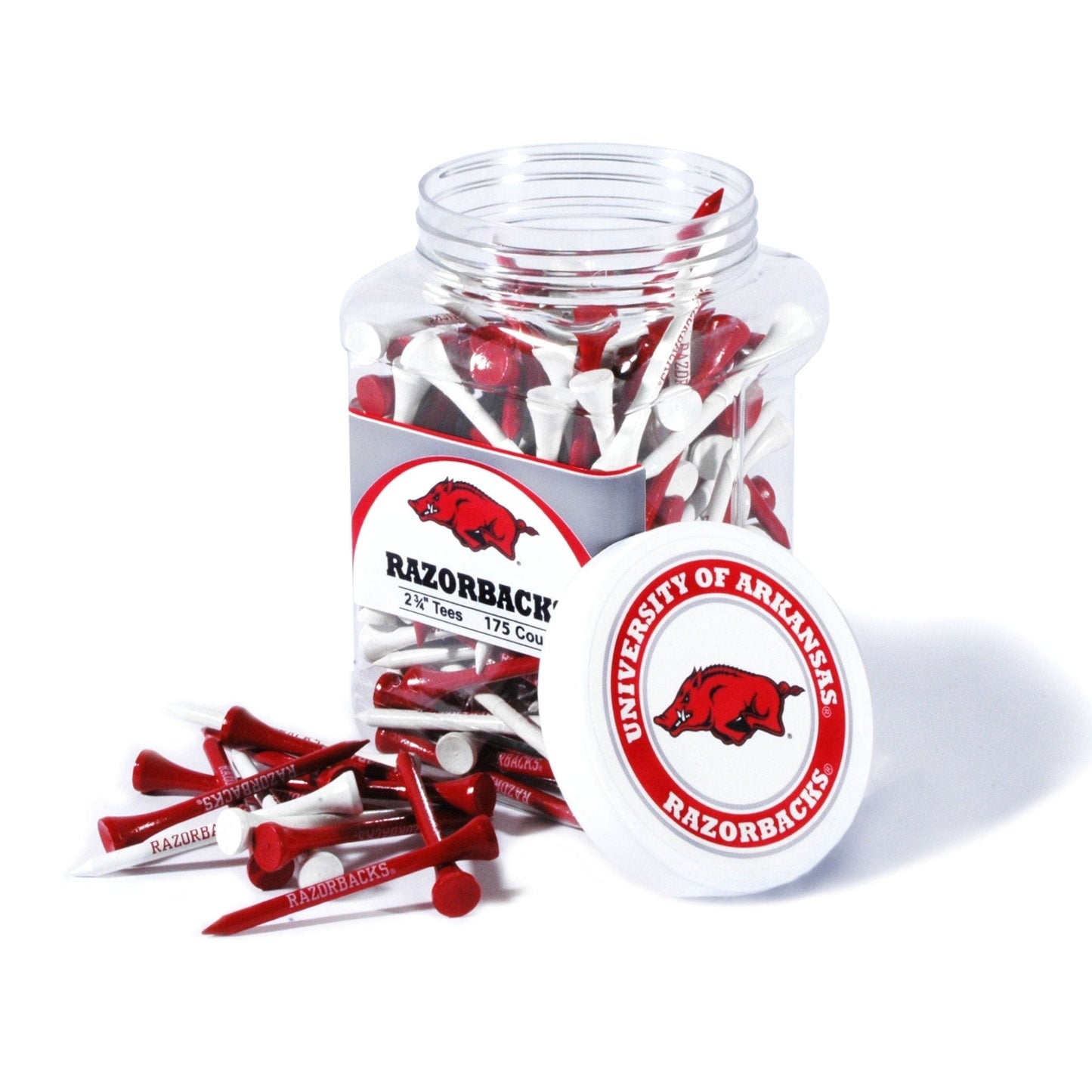 NCAA Tee Jar – Rep Your Team Every Swing - Arkansas - Club Rehab