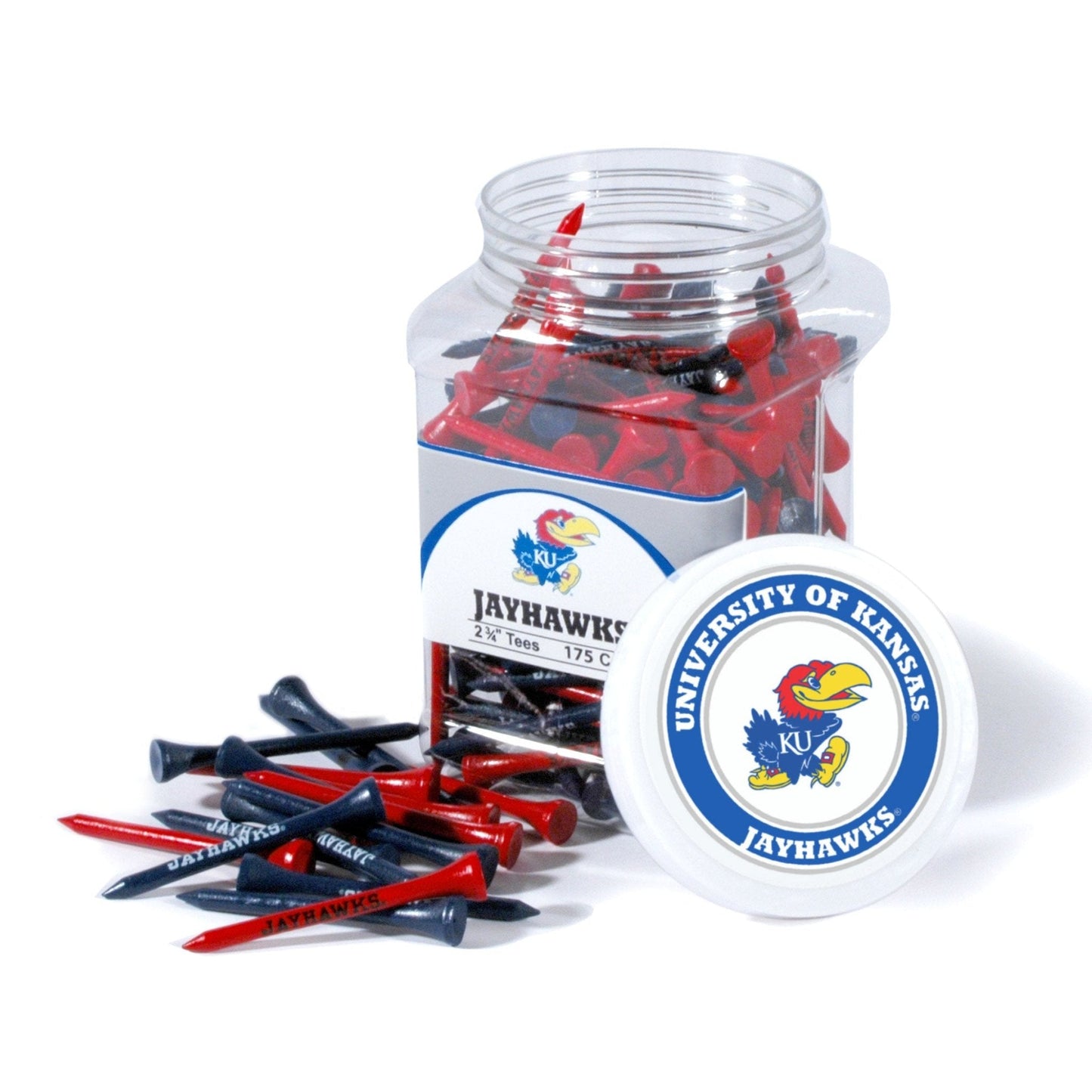NCAA Tee Jar – Rep Your Team Every Swing - Kansas - Club Rehab