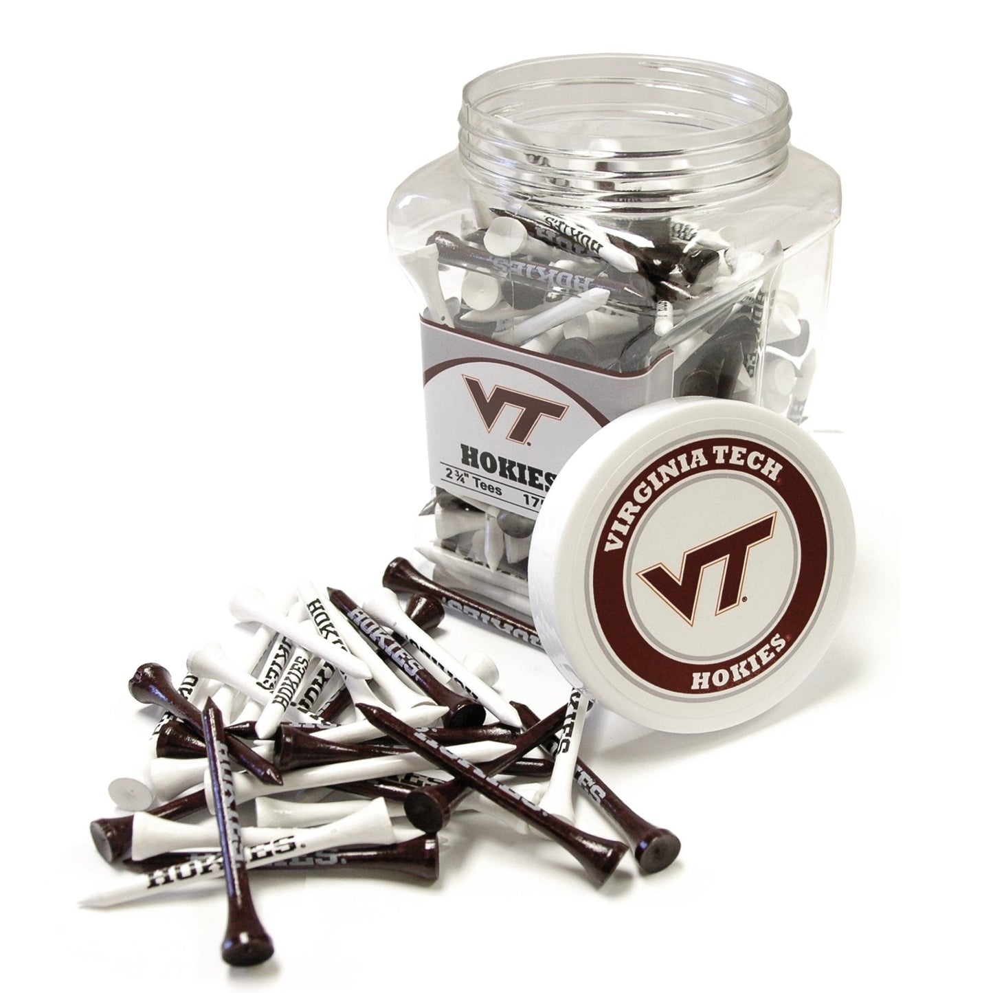 NCAA Tee Jar – Rep Your Team Every Swing - Virginia Tech - Club Rehab