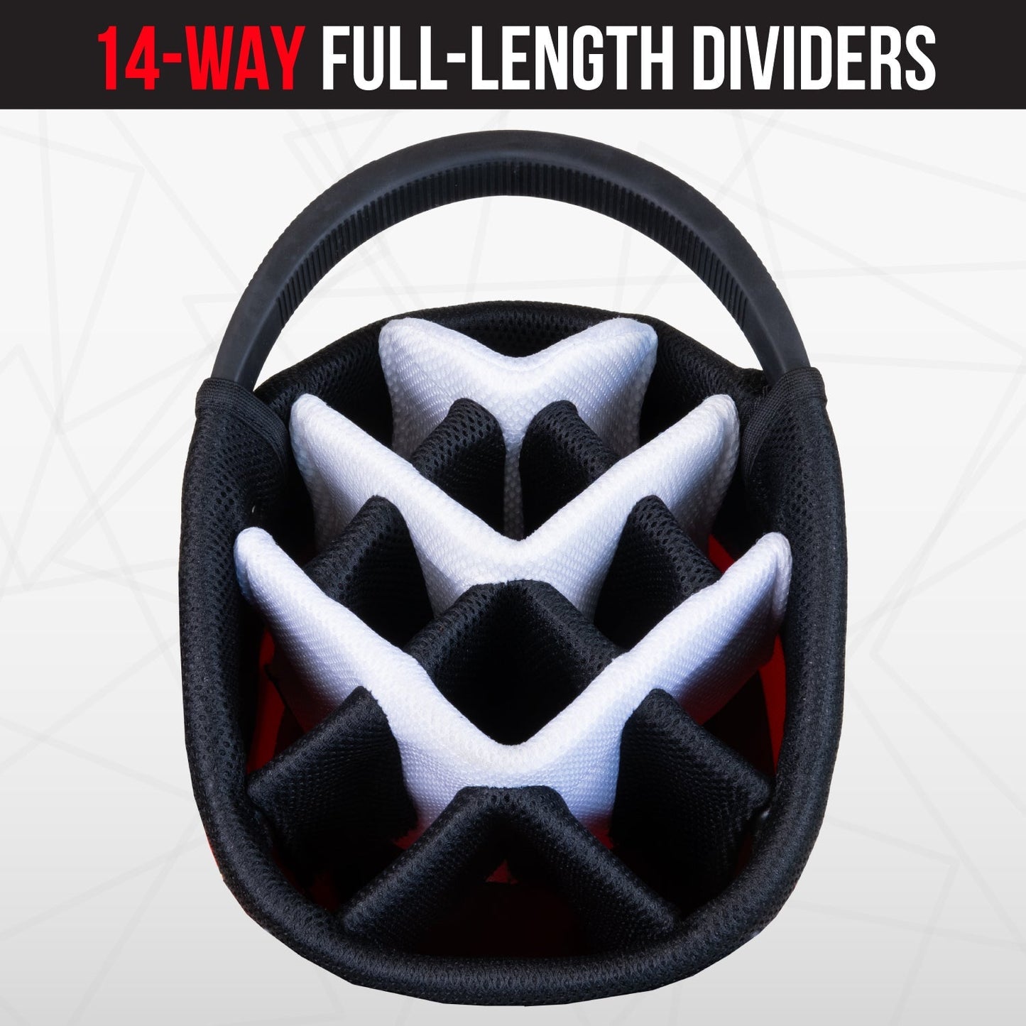 Nebraska Cornhuskers Fairway Stand Bag - Image 6 - Club Rehab