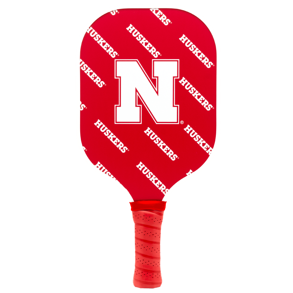 Nebraska Cornhuskers Pickleball Paddle | Carbon Fiber Face | 12mm Core - Club Rehab