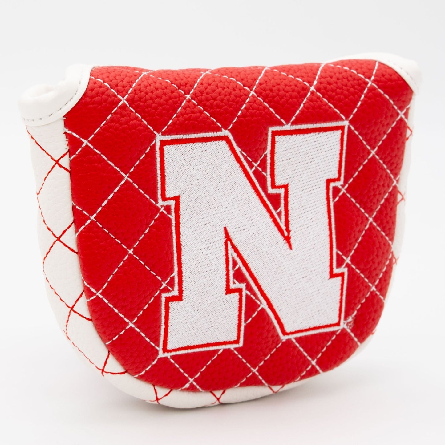 Nebraska Cornhuskers Quilted Headcovers – Go Big Red Collection - Mallet Putter Solid - Club Rehab
