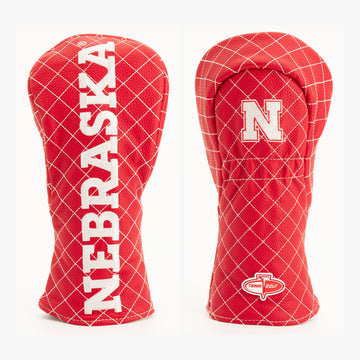 Nebraska Cornhuskers Solid Quilted Fairway Headcover