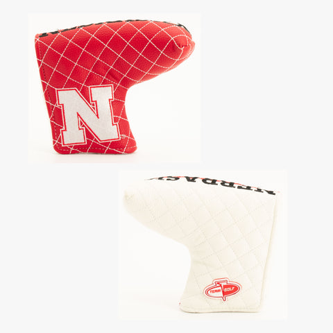Nebraska Cornhuskers Split Quilted Blade Putter Cover