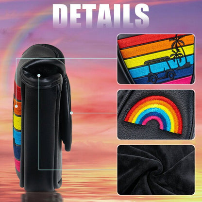 Neon Sunset Mallet Putter Cover - Club Rehab
