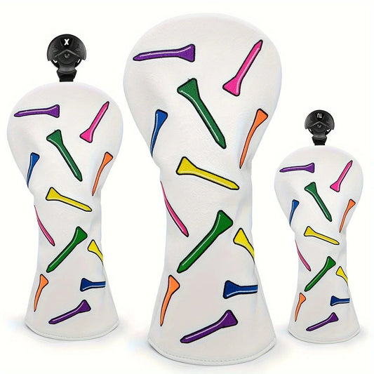 Neon Tees PU Leather Golf Head Covers - Mallet - Club Rehab