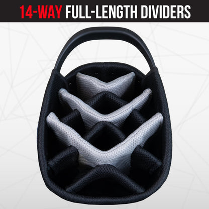 New England Patriots Fairway Stand Bag - Image 6 - Club Rehab