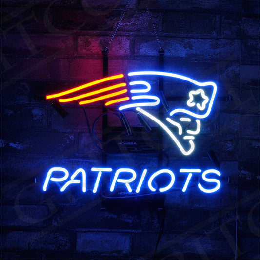 New England Patriots Neon Signs Light - Club Rehab