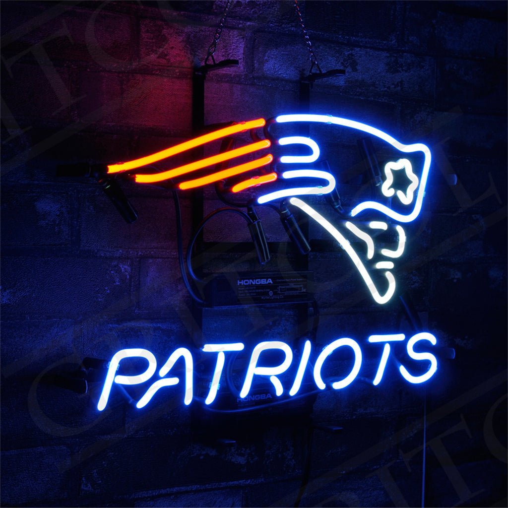 New England Patriots Neon Signs Light - Club Rehab
