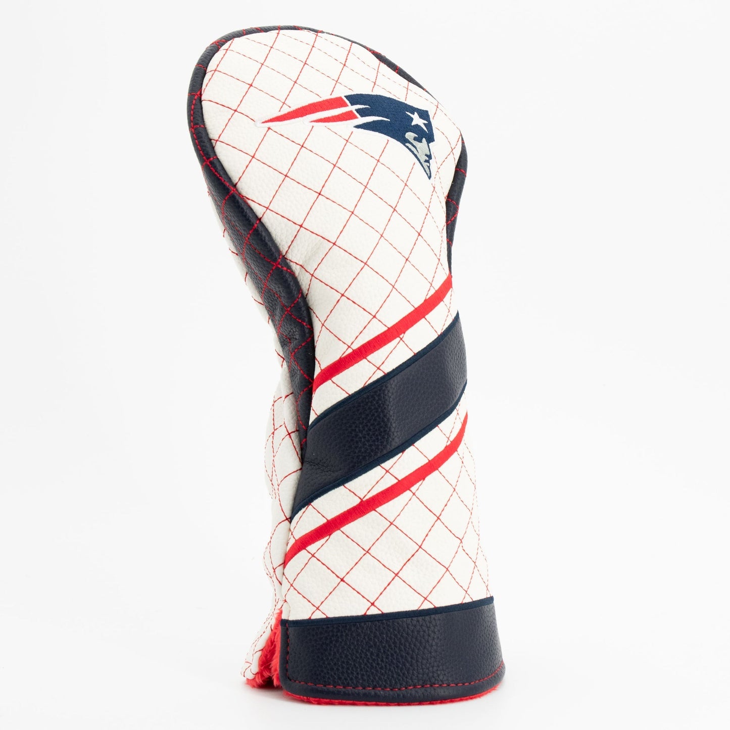 New England Patriots Quilted Headcovers – Do Your Job Collection - Fairway Stripe - Club Rehab