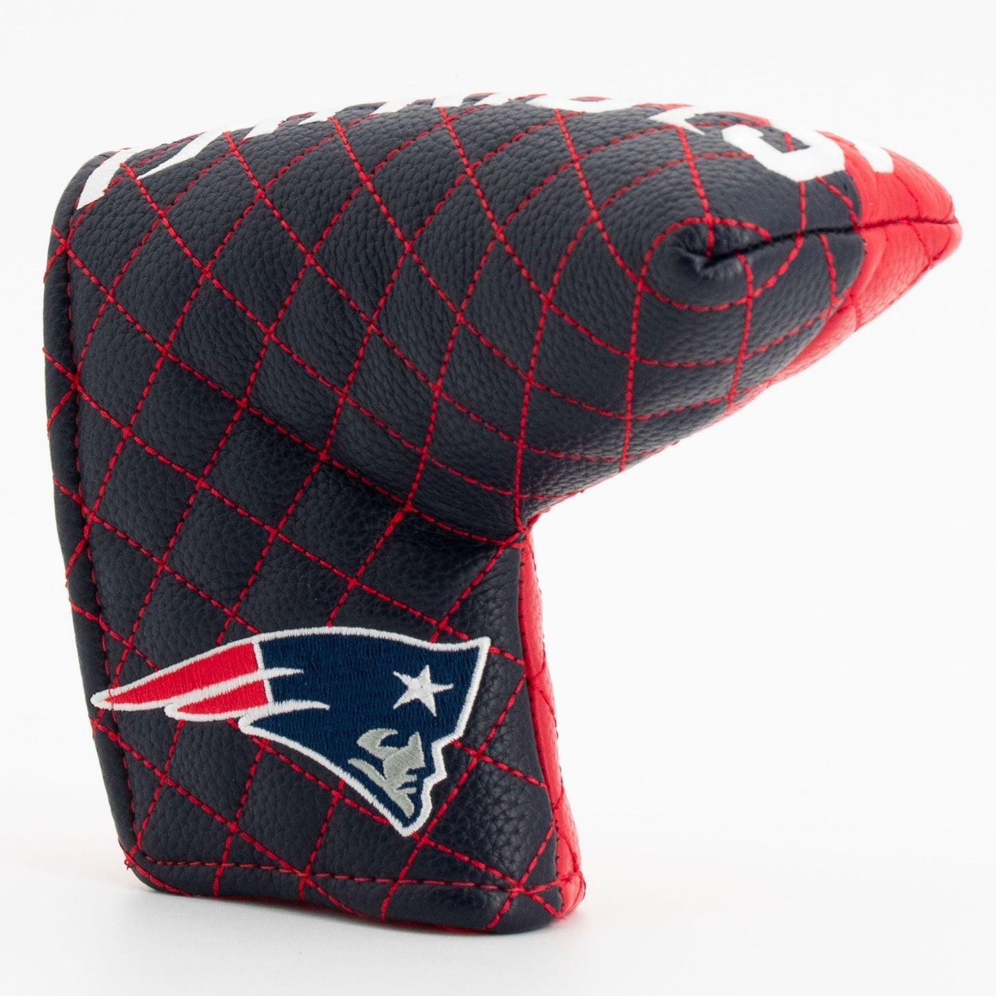 New England Patriots Quilted Headcovers – Do Your Job Collection - Blade Putter Split - Club Rehab