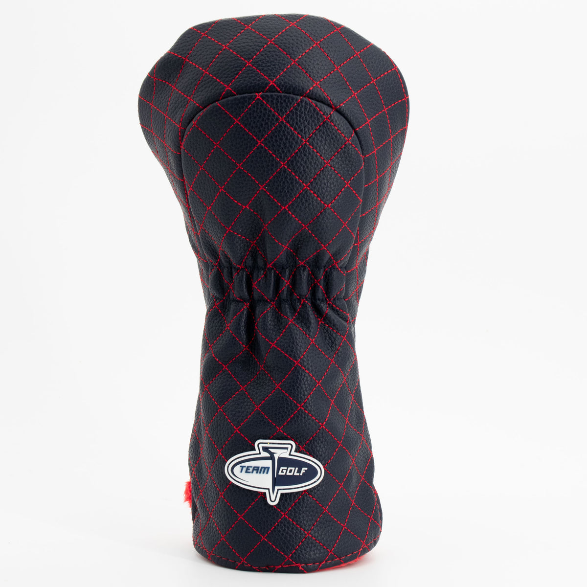New England Patriots Split Driver quilted headcover, back view