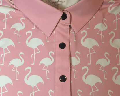 NEW Flamingo Women's Polo - XS - Club Rehab