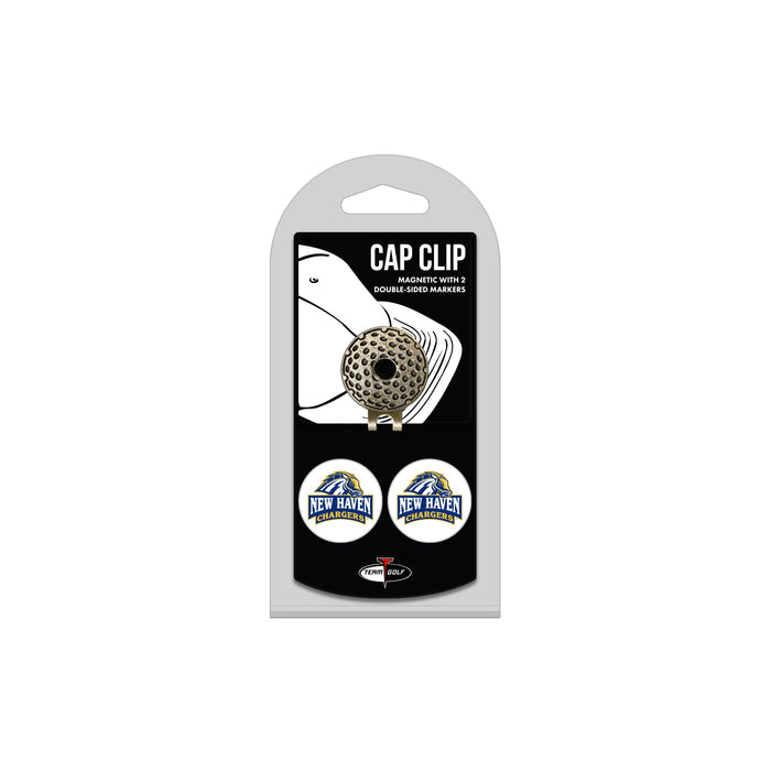 NEW HAVEN hat clip with two golf ball markers