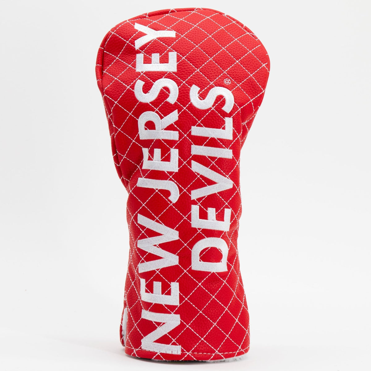 New Jersey Devils solid driver quilted golf headcover
