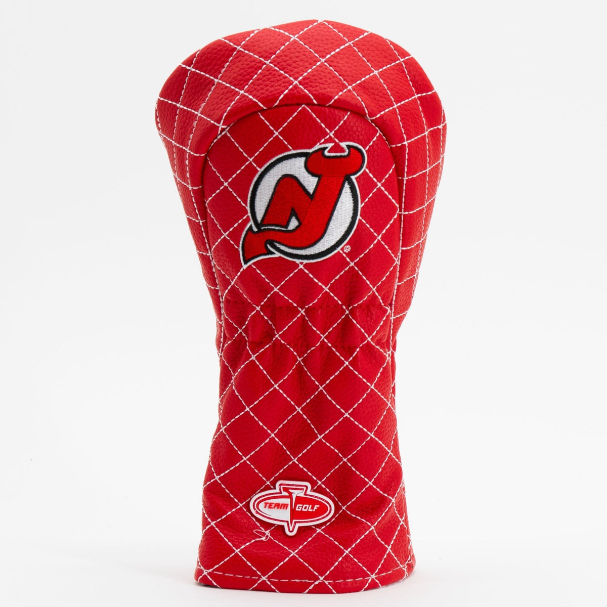 New Jersey Devils solid fairway quilted golf headcover alternate view