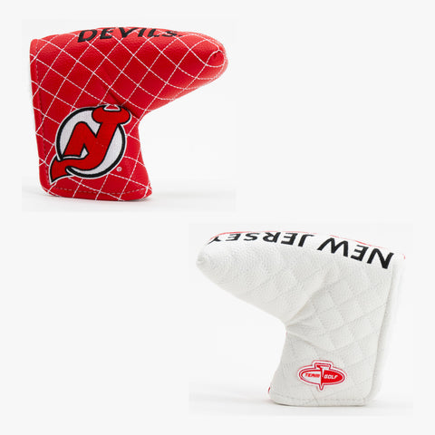 New Jersey Devils Split Quilted Blade Putter Cover