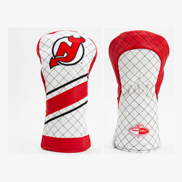 New Jersey Devils Gesteppte Driver-Schlägerhaube mit Streifen