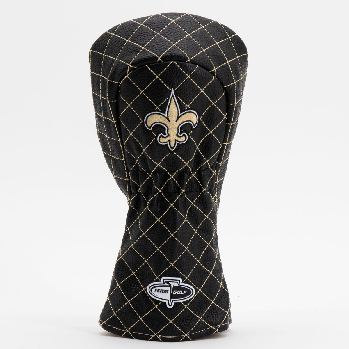 New Orleans Saints Solid Fairway quilted headcover, back view