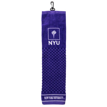 Besticktes NYU Violets Golftuch