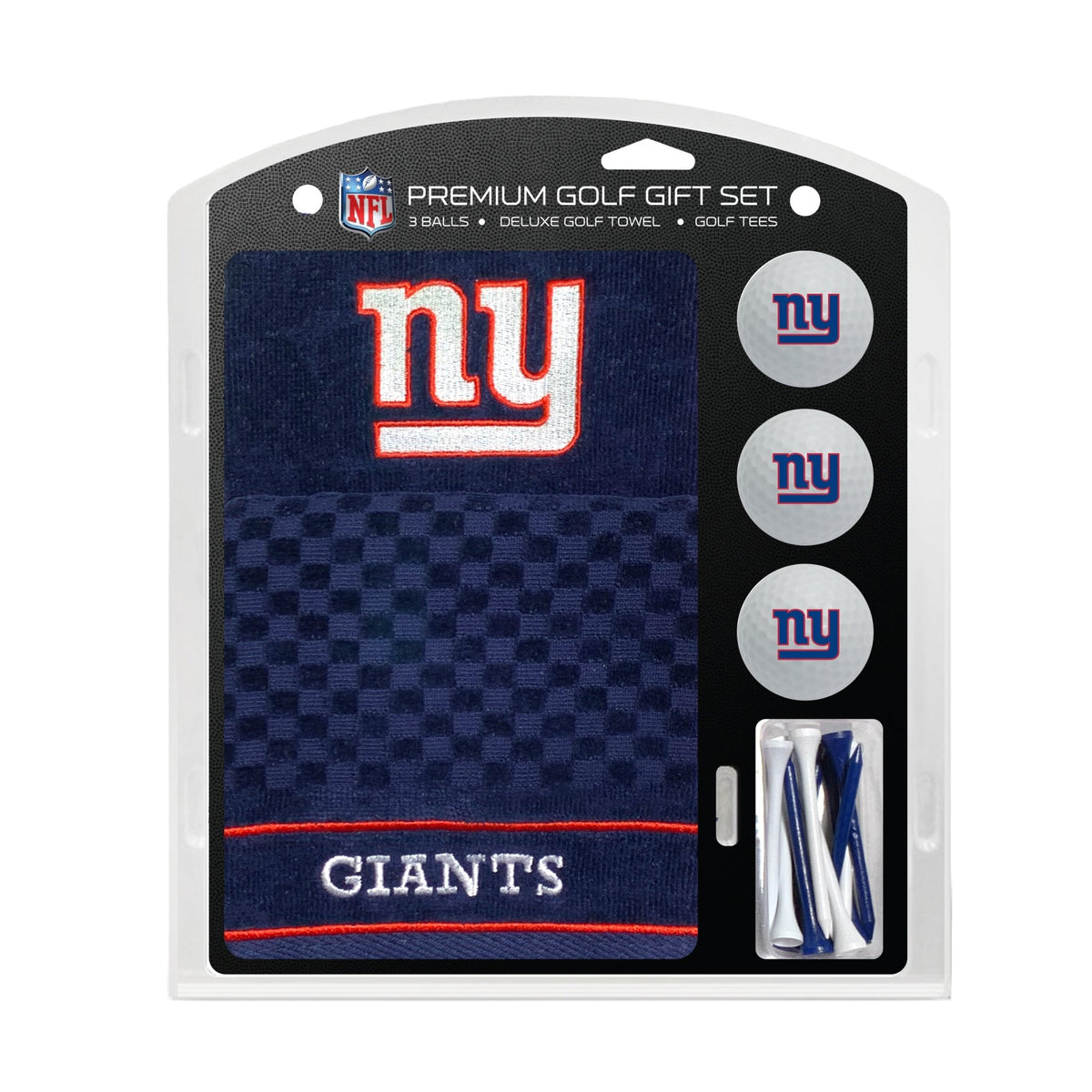 New York Giants Embroidered Towel Golf Gift Set