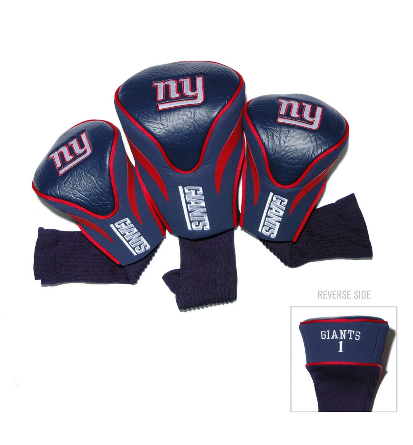 New York Giants NFL Contour 3 Pack Headcovers - Club Rehab