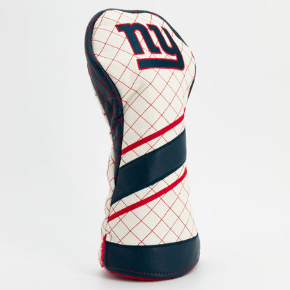 New York Giants Quilted Headcovers – Big Blue Collection - Fairway Stripe - Club Rehab