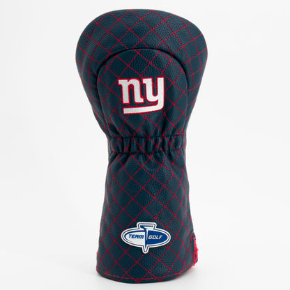 New York Giants Solid Driver quilted headcover, back view