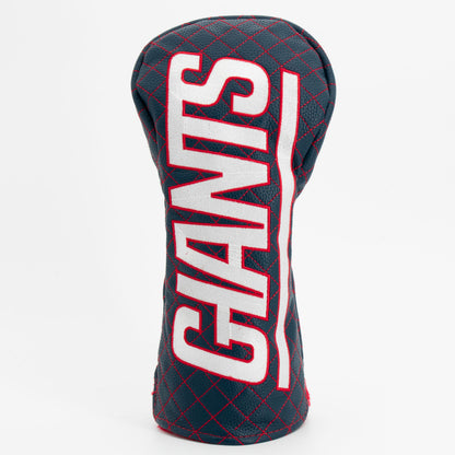 New York Giants Solid Driver quilted headcover, front view