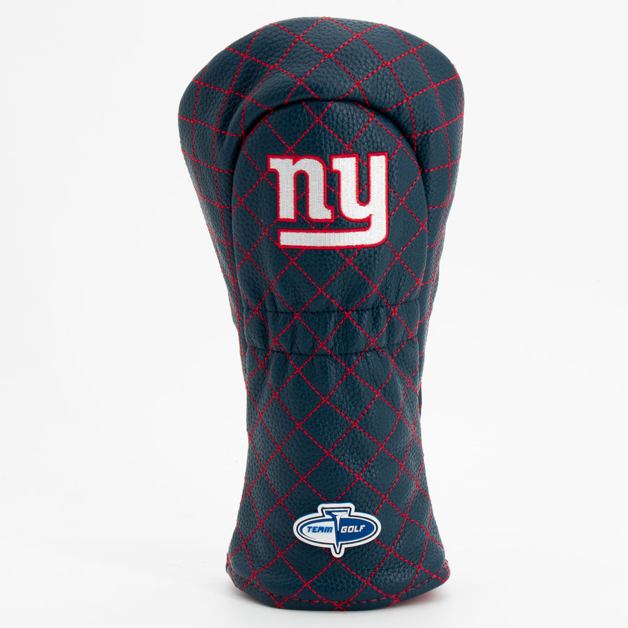 New York Giants solid quilted fairway cover, back view