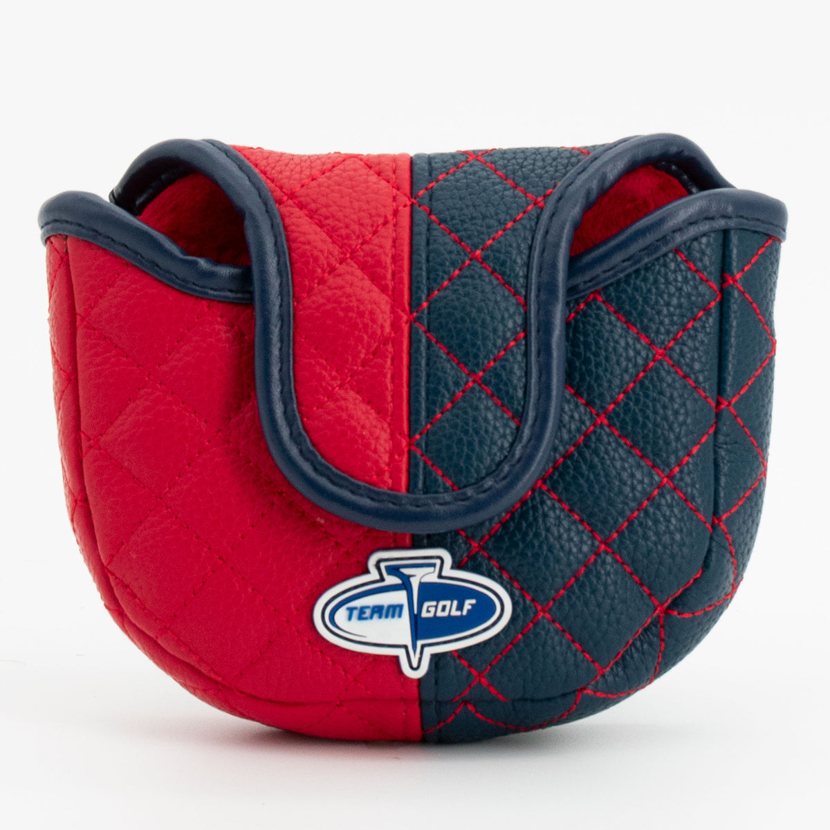 New York Giants Split Mallet Putter quilted headcover, back view