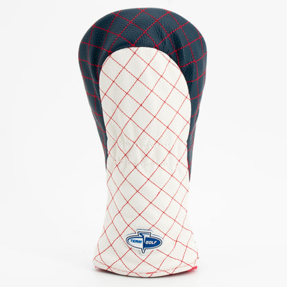 New York Giants Striped Fairway quilted headcover, back view