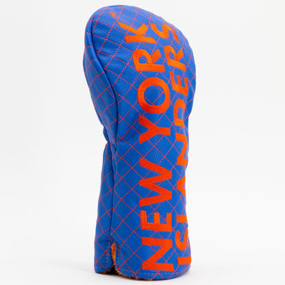 New York Islanders solid driver quilted golf headcover alternate view
