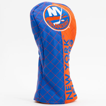 New York Islanders split fairway quilted golf headcover alternate view