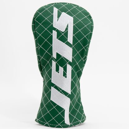 New York Jets Quilted Headcovers – J - E - T - S Collection - Driver Solid - Club Rehab
