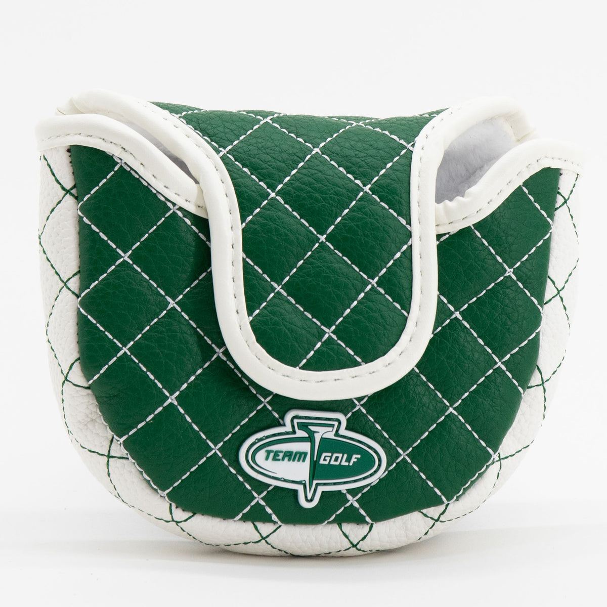 New York Jets Solid Mallet Putter quilted headcover, back view