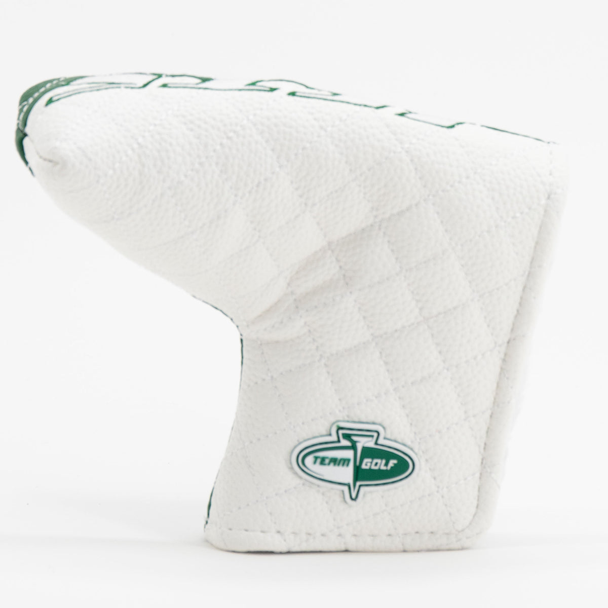 New York Jets Split Blade Putter quilted headcover, back view