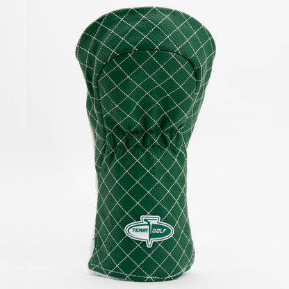 New York Jets Split Driver quilted headcover, back view