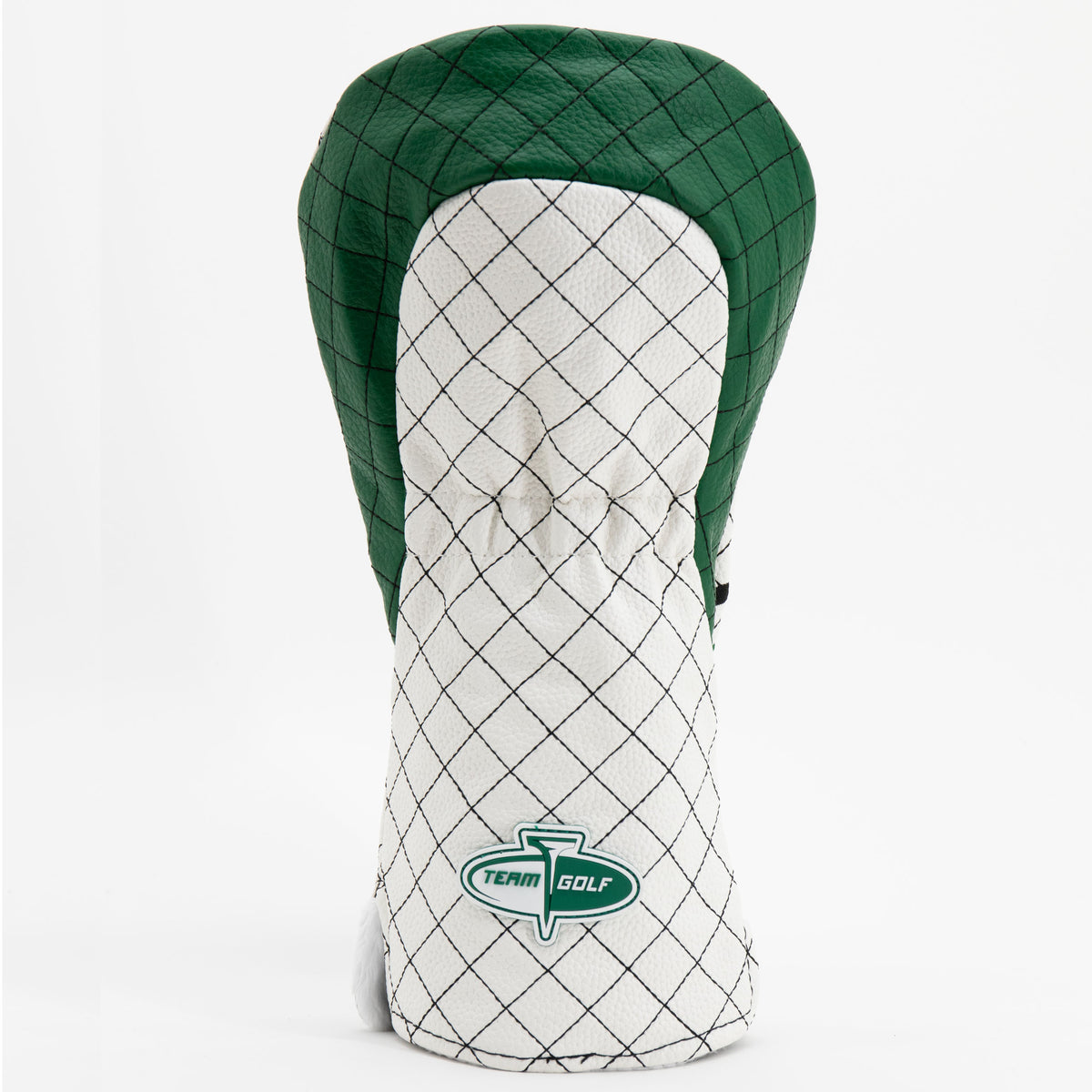 New York Jets Striped Driver quilted headcover, back view