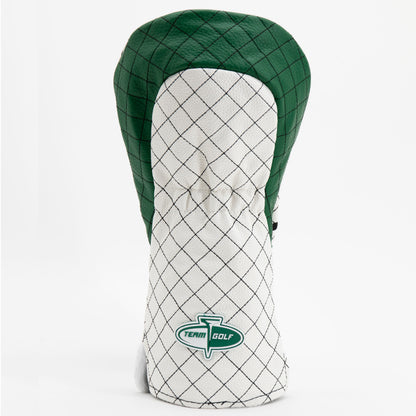 New York Jets Striped Driver quilted headcover, back view