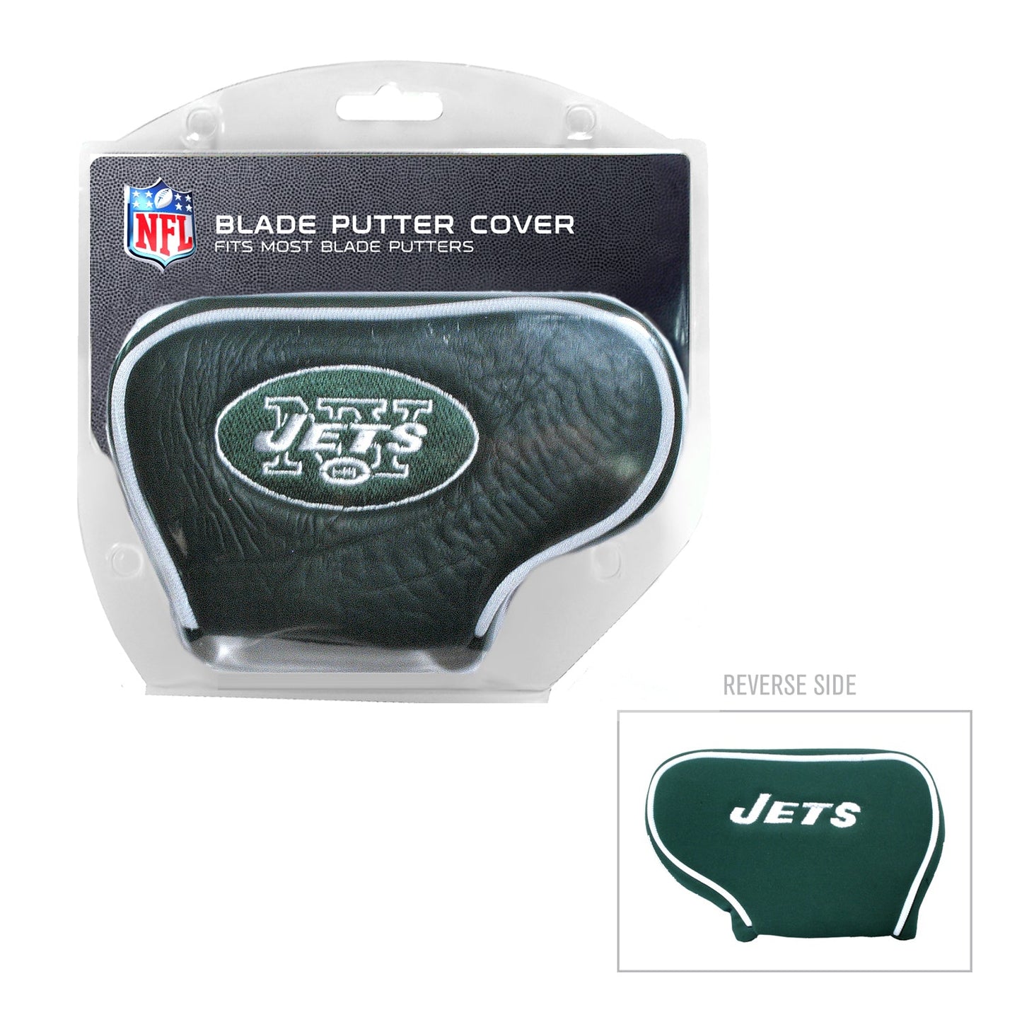 New York Jets Vintage NFL Headcovers - Blade Putter - Club Rehab