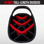 New York Rangers Fairway Stand Bag - Image 6 - Club Rehab