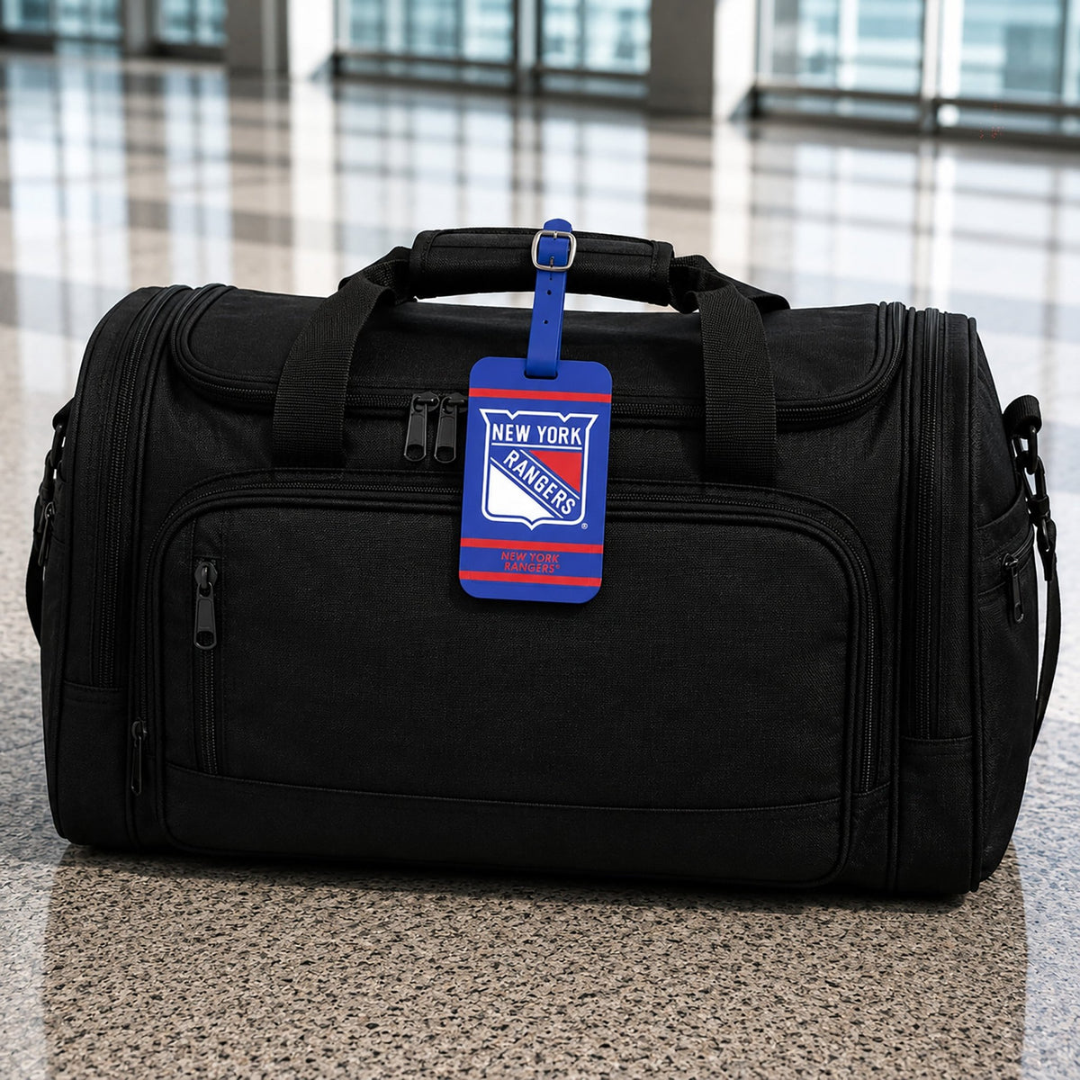 New York Rangers plastic golf bag tag by Team Golf, product photo 5