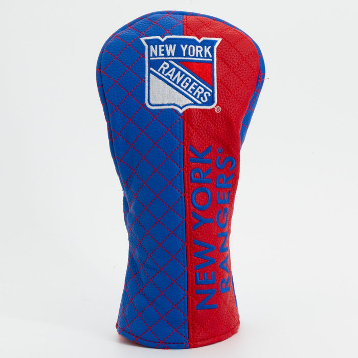 New York Rangers split fairway quilted golf headcover