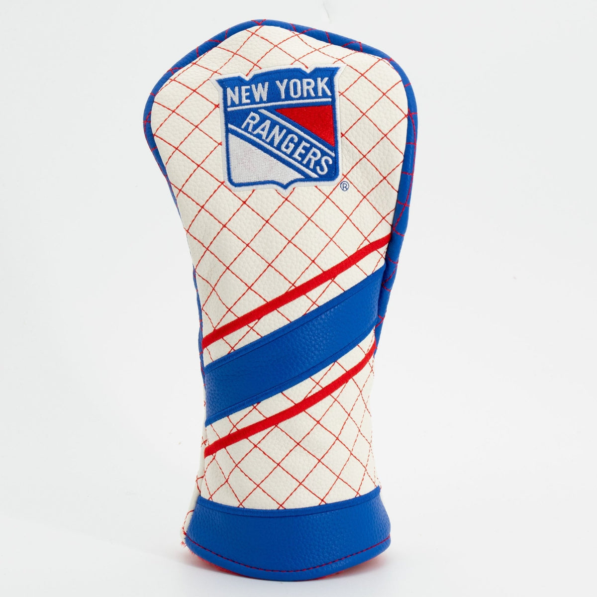 New York Rangers stripe fairway quilted golf headcover