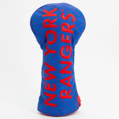New York Rangers solid driver quilted golf headcover