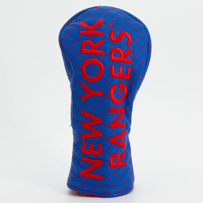 New York Rangers solid fairway quilted golf headcover