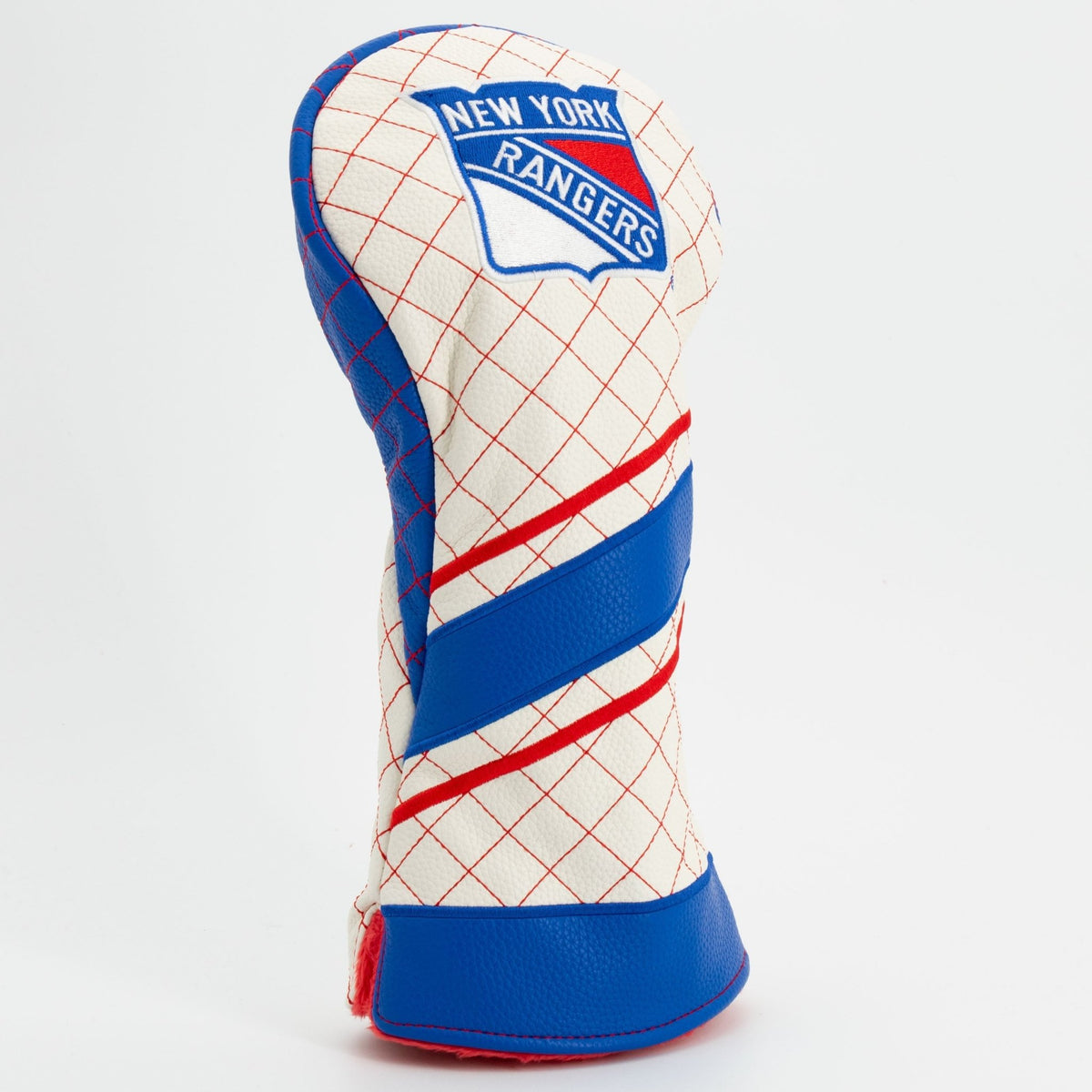 New York Rangers stripe driver quilted golf headcover alternate view